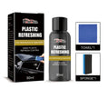 Nano plastic scratch repair kit with bottle, sponge and microfiber towel for car interior restoration