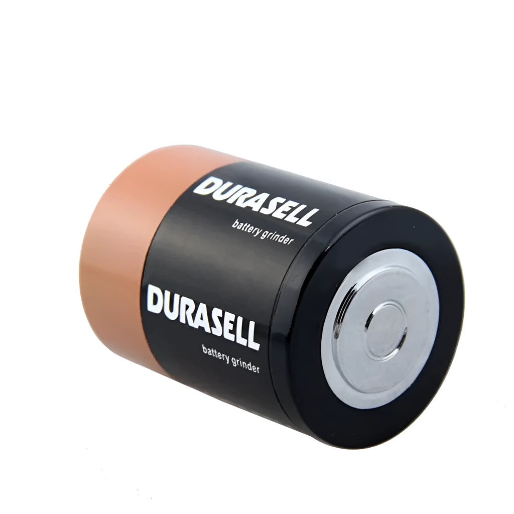 Black zinc alloy multifunctional modelling grinder with keychain, measuring 55mm.