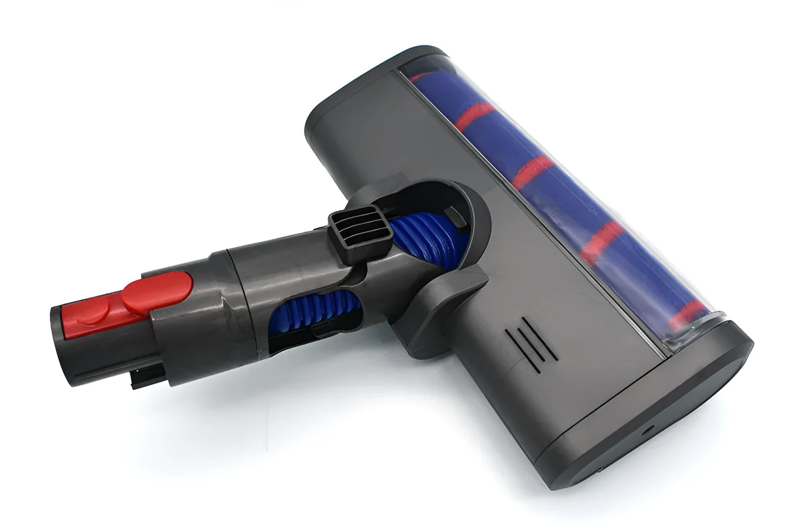 Dyson V7 V8 V10 V11 compatible replacement vacuum floor brush head with soft velvet roller.