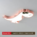 Cartoon dinosaur ceiling light with 48cm diameter and electrodeless dimming control