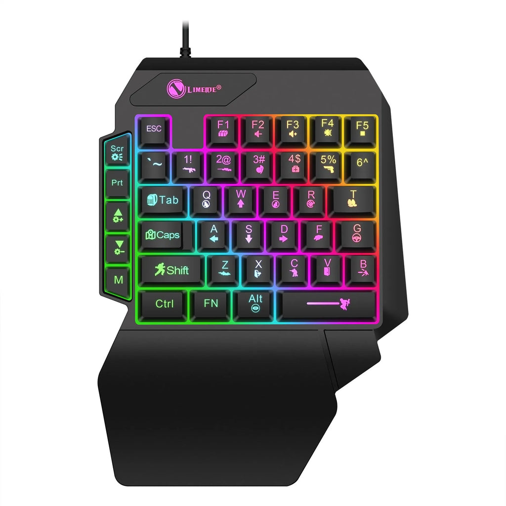 GK103S one-handed keyboard converter with 1.2 metre cable for gaming setups