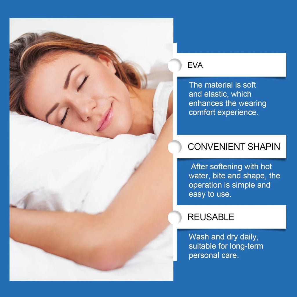 One-piece snoring stopper nasal device for anti-snoring and improved night-time breathing