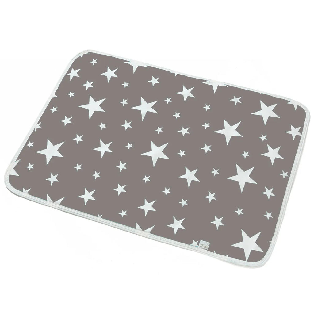 Cotton pet urine pad 50x70cm with cartoon blue elephant design and waterproof backing for indoor dog training