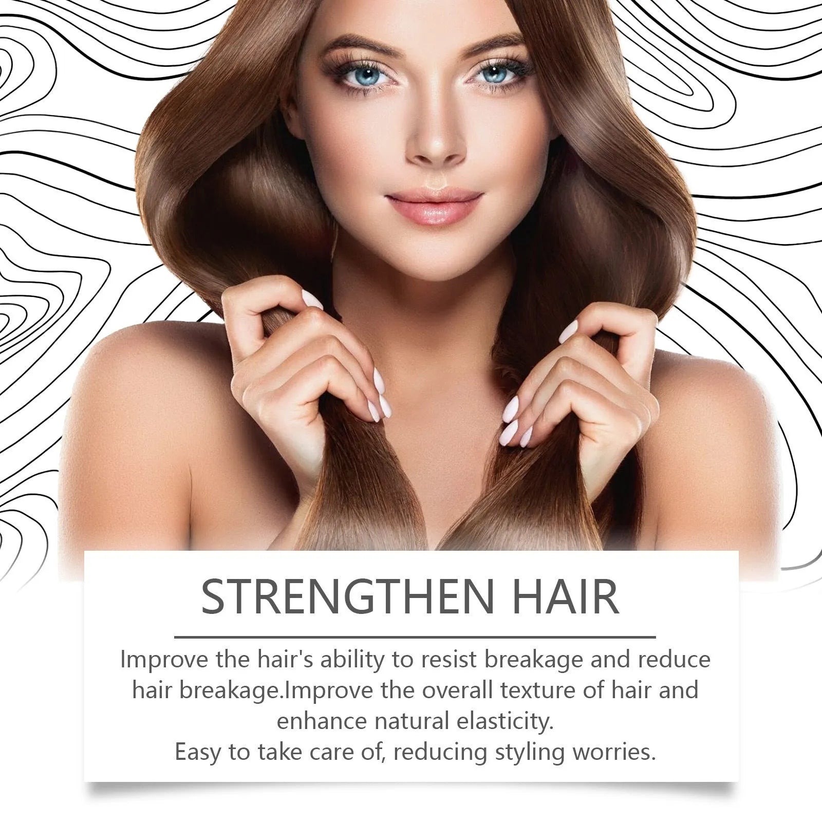 30ml Marjoran Mi Hair Oil tube for dry hair repair with marjoram extract