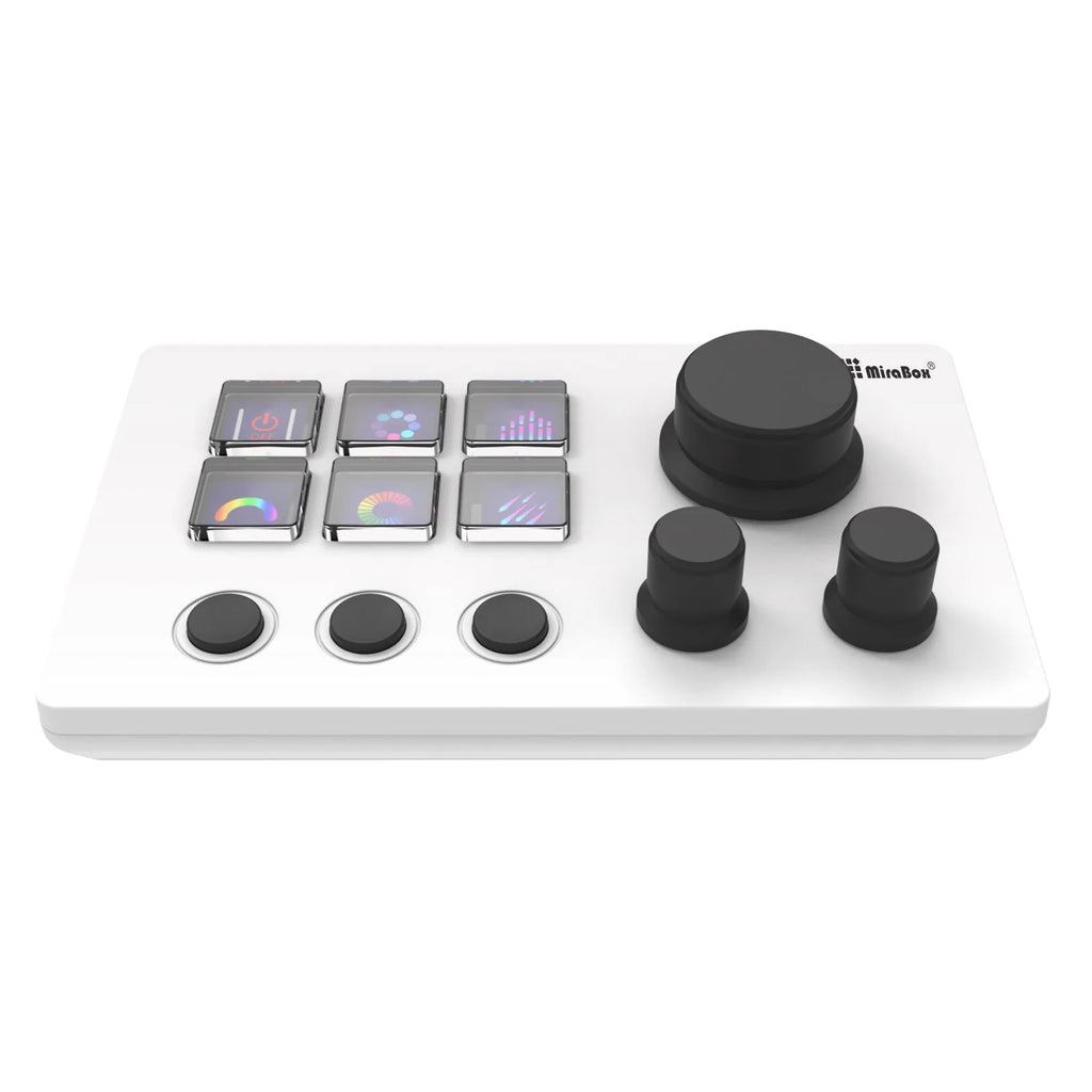 Visual Keyboard N3 silicone keypad in black or white with 2 metre cable and mounting bracket.