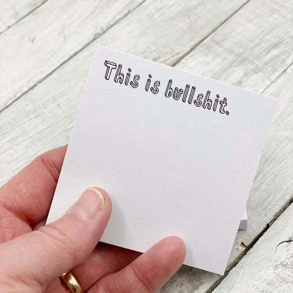 Square sticky notes, 75mm size, with adhesive backing and assorted cover designs.