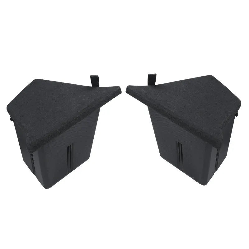 Tesla Model Y trunk side storage box covers TPE waterproof 2-piece set