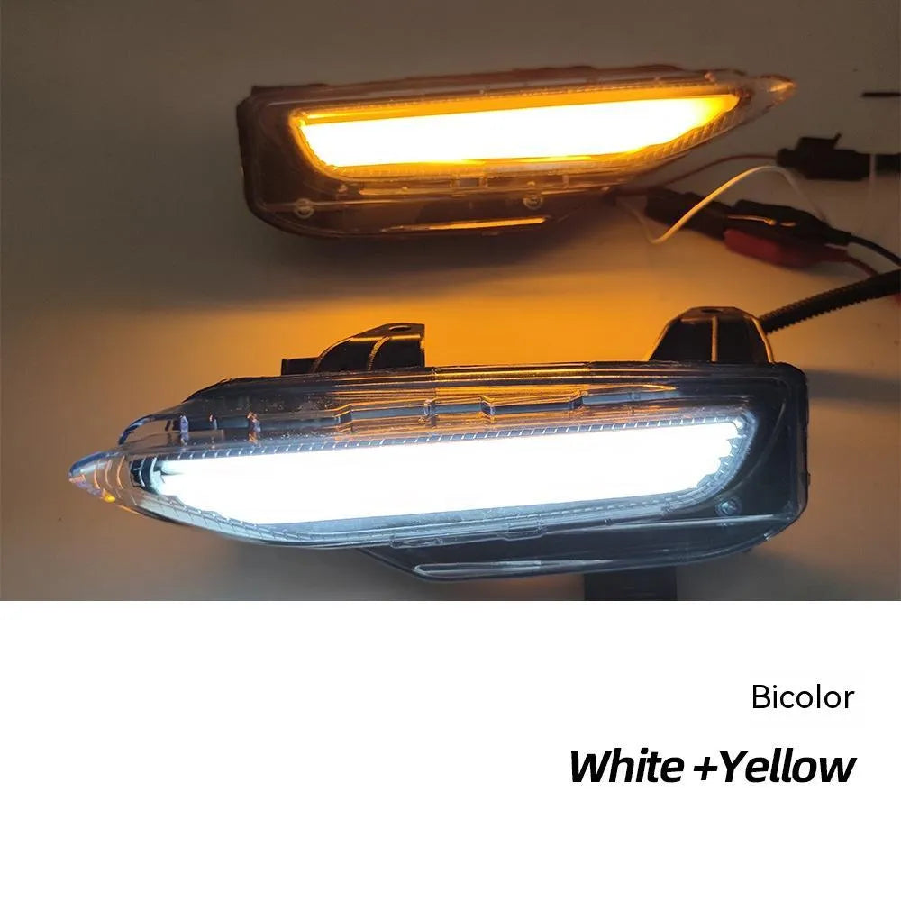 Infiniti Q50 Q70 front bumper LED turn signal and daytime running lamp assembly