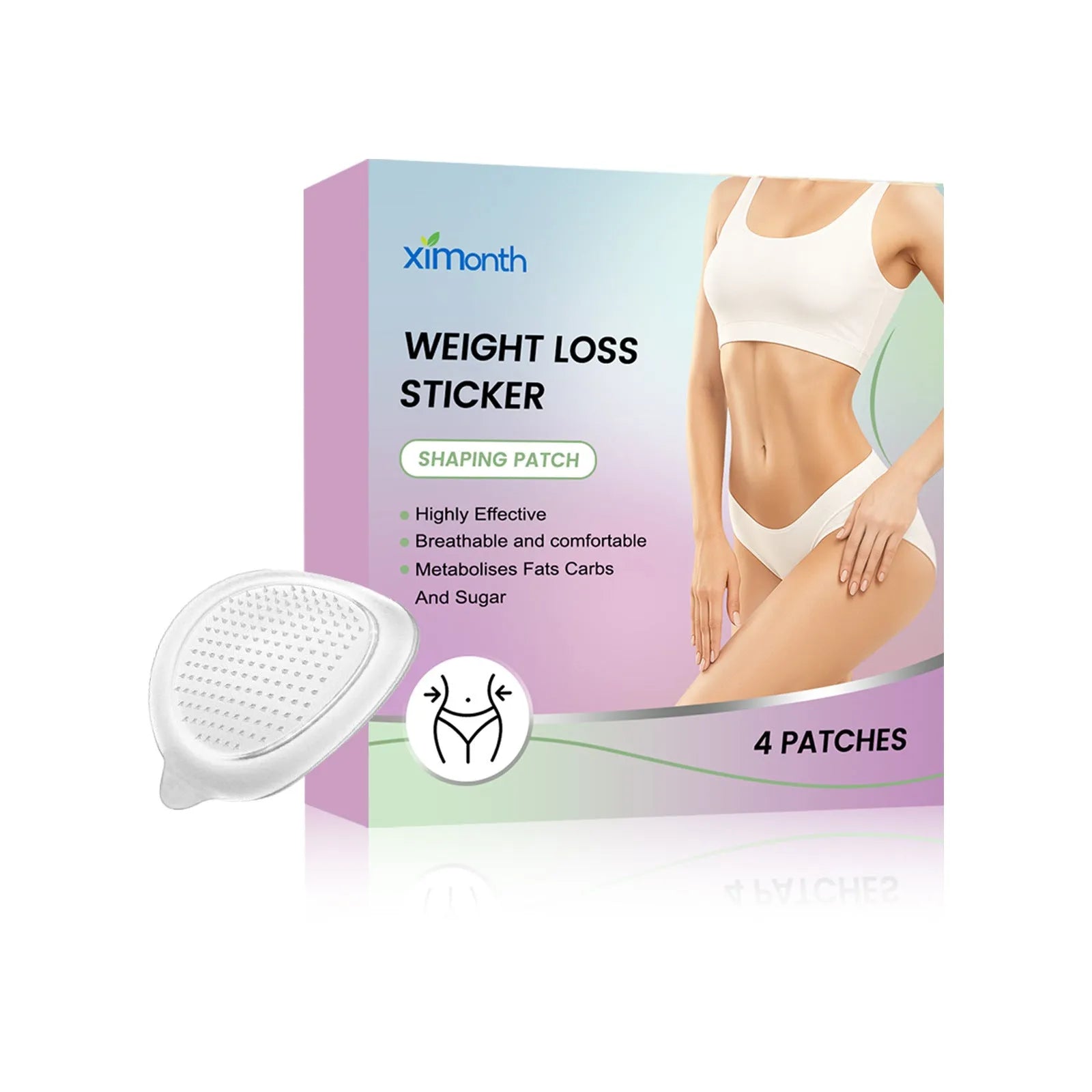 Body nursing adhesive bandage patches with microneedle technology containing aloe and mint ingredients