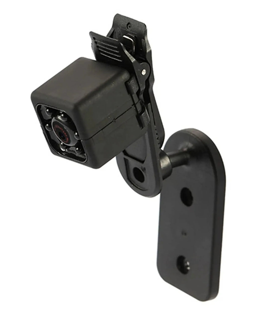 Black mini USB dash camera with 1080P HD recording and infrared night vision
