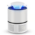USB photocatalyst LED mosquito killer lamp, 19x12cm, 5W, black or white, 2-lamp or 6-lamp style.