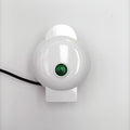 Mini waffle machine in white with electric heating tube, 16.5cm size