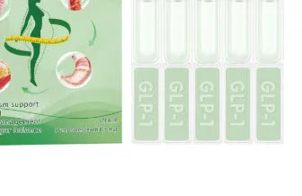 Abdomen slimming body shaping care drops in boxed packaging with 5 pieces and 50g net content