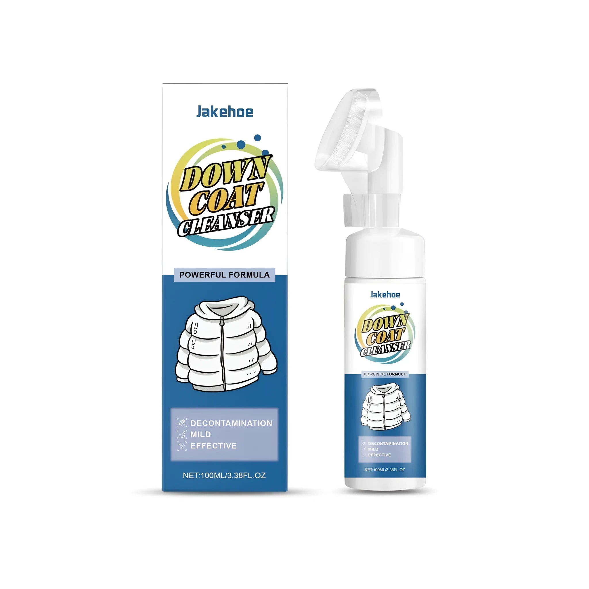 100ml bottle of liquid down coat and duvet cleanser detergent