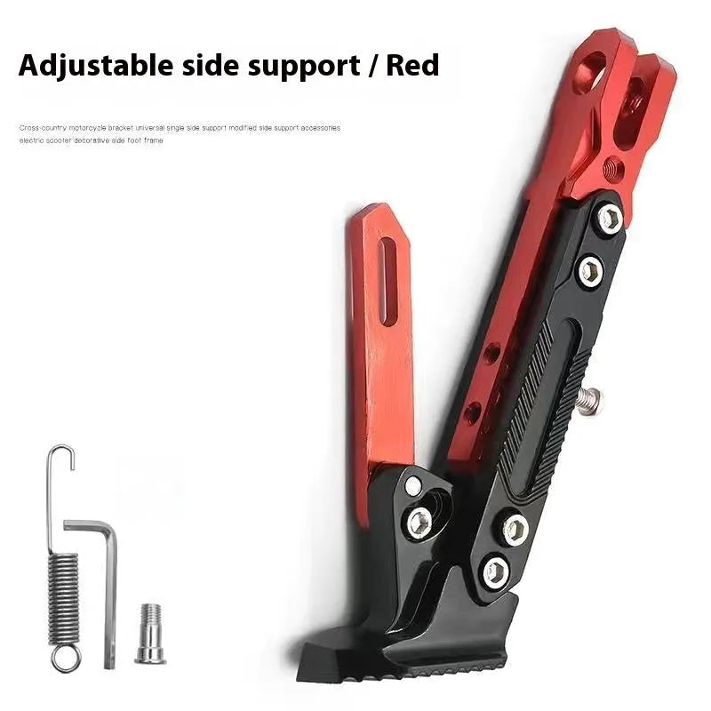 Aluminium alloy foot brace for electric car motorcycle anti-fall protection baked paint finish multiple colours