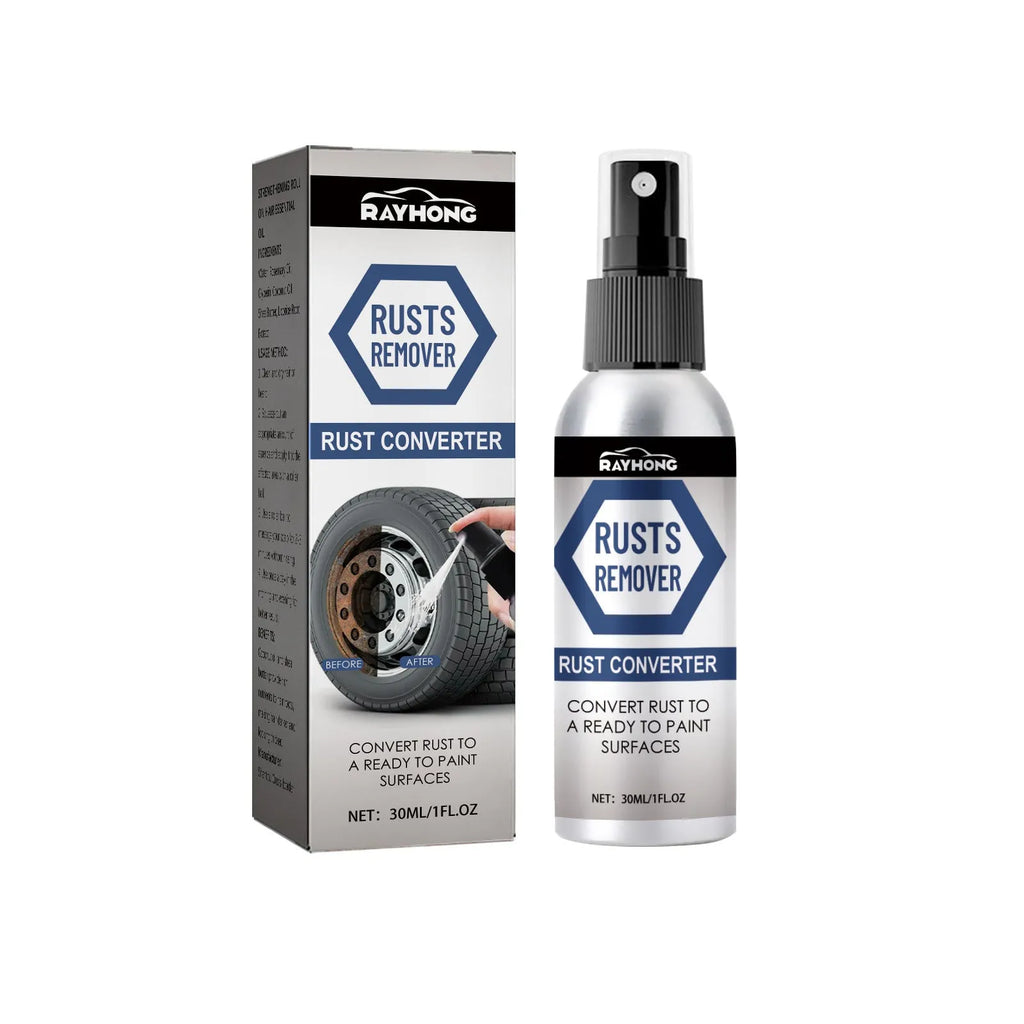 30ml anti rust conversion agent spray bottle for automobile hubs with zinc powder and corrosion inhibitor formula