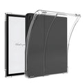 Transparent airbag protective phone case for a 7-inch Xiaomi e-reader on a white background.