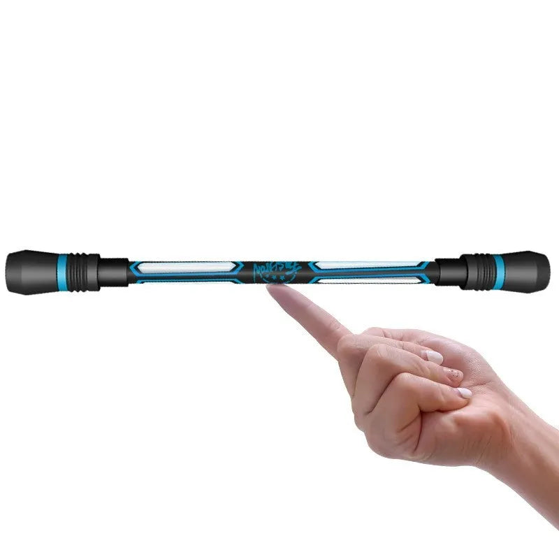 Frosted silica gel grip anti-slip spining pen with 0.35mm writing point