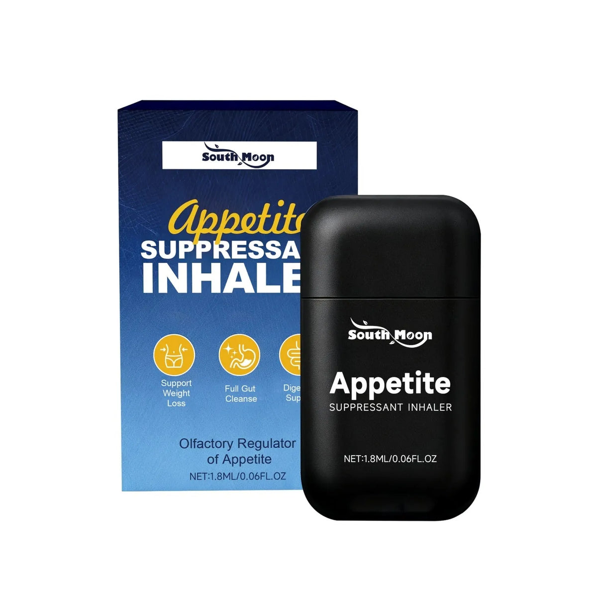 Body Management Inhaler with menthol and aloe leaves, 1.8ml capacity, for portable fresh sensation