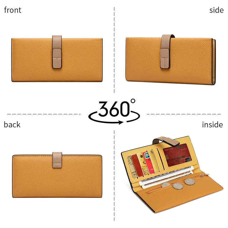 Large capacity PU leather women's handbag in multiple colour options with polyester lining