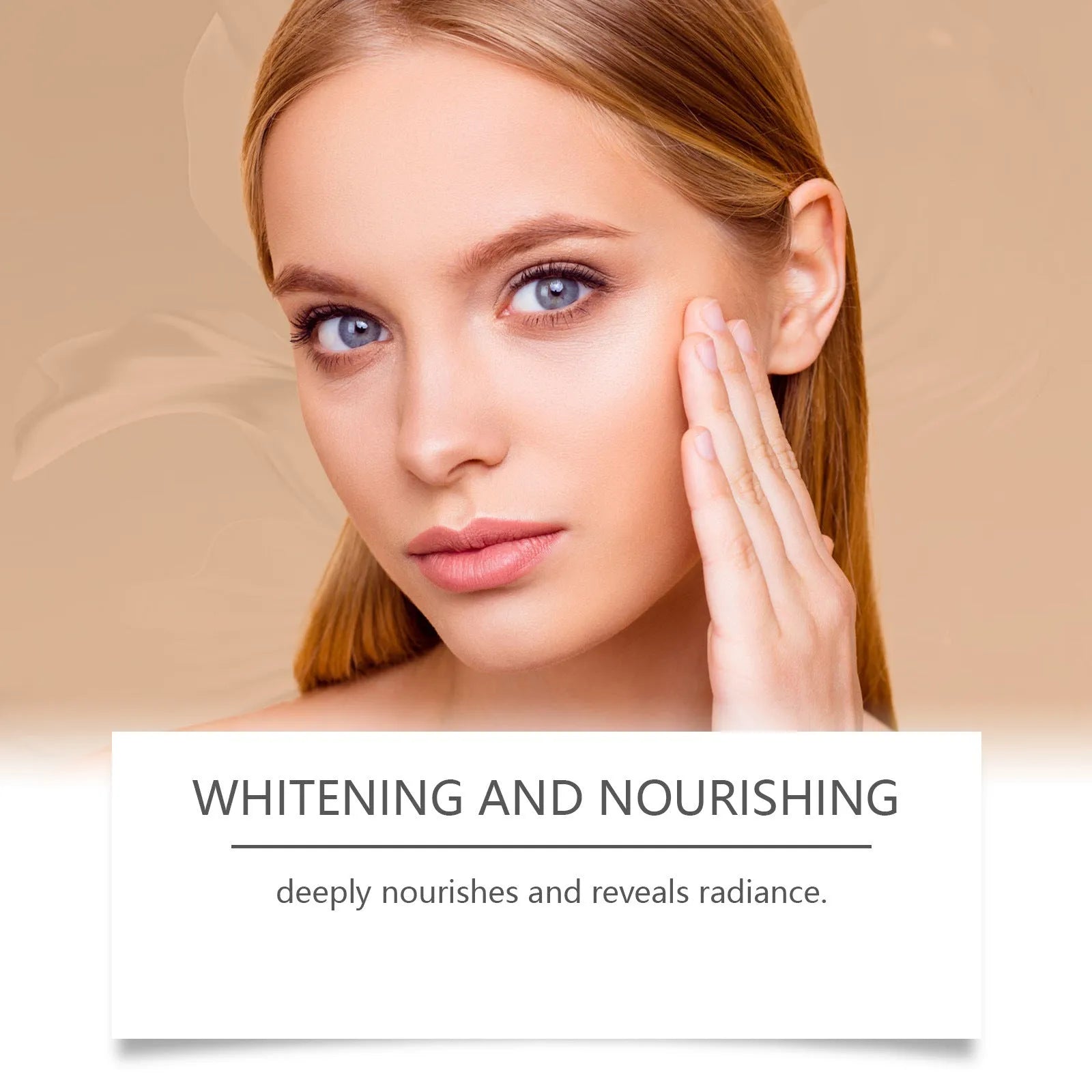 Single 30g sheet facial mask with arbutin and hyaluronic acid for delicate skin care.