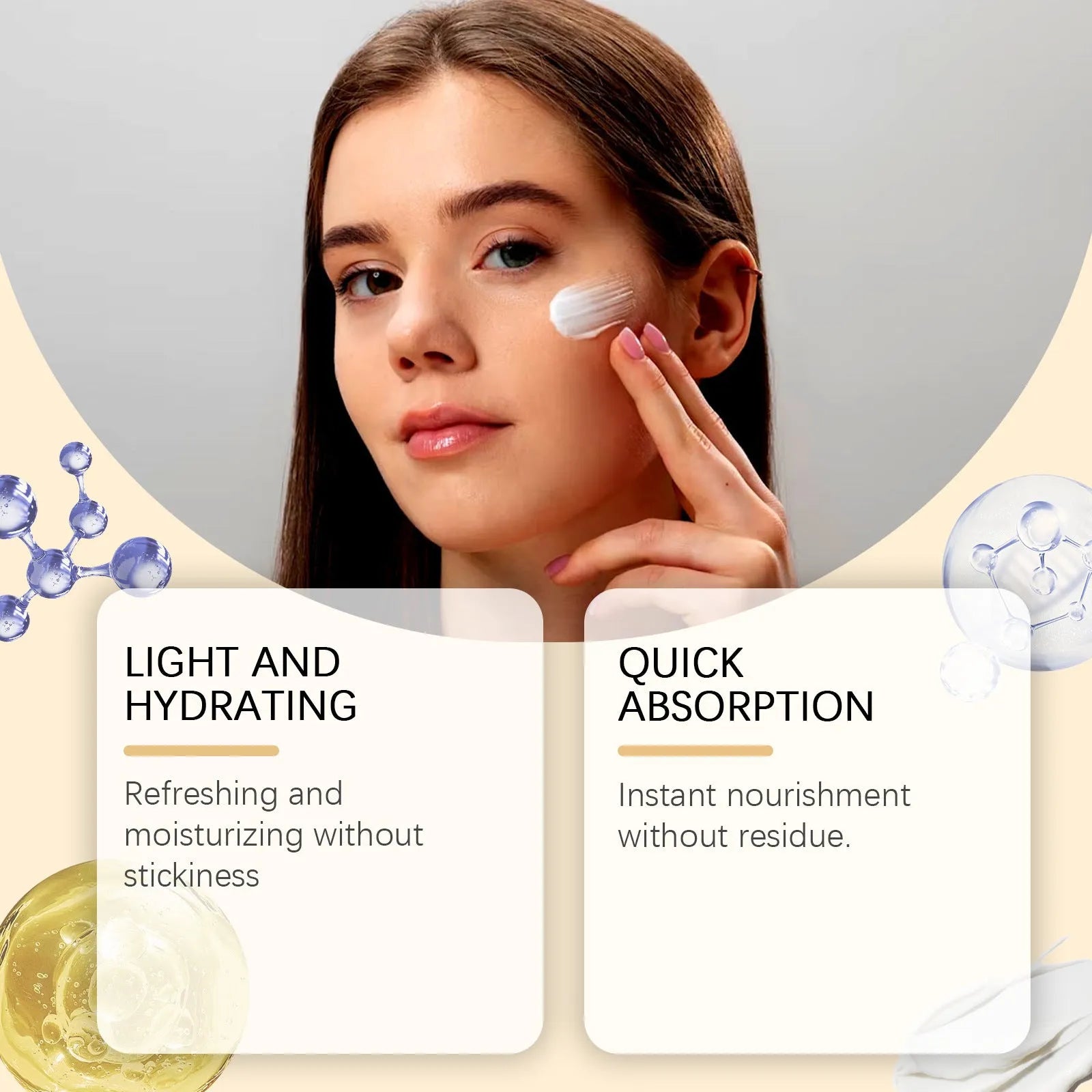 50g tube of mild moisturising protective cream with hyaluronic acid