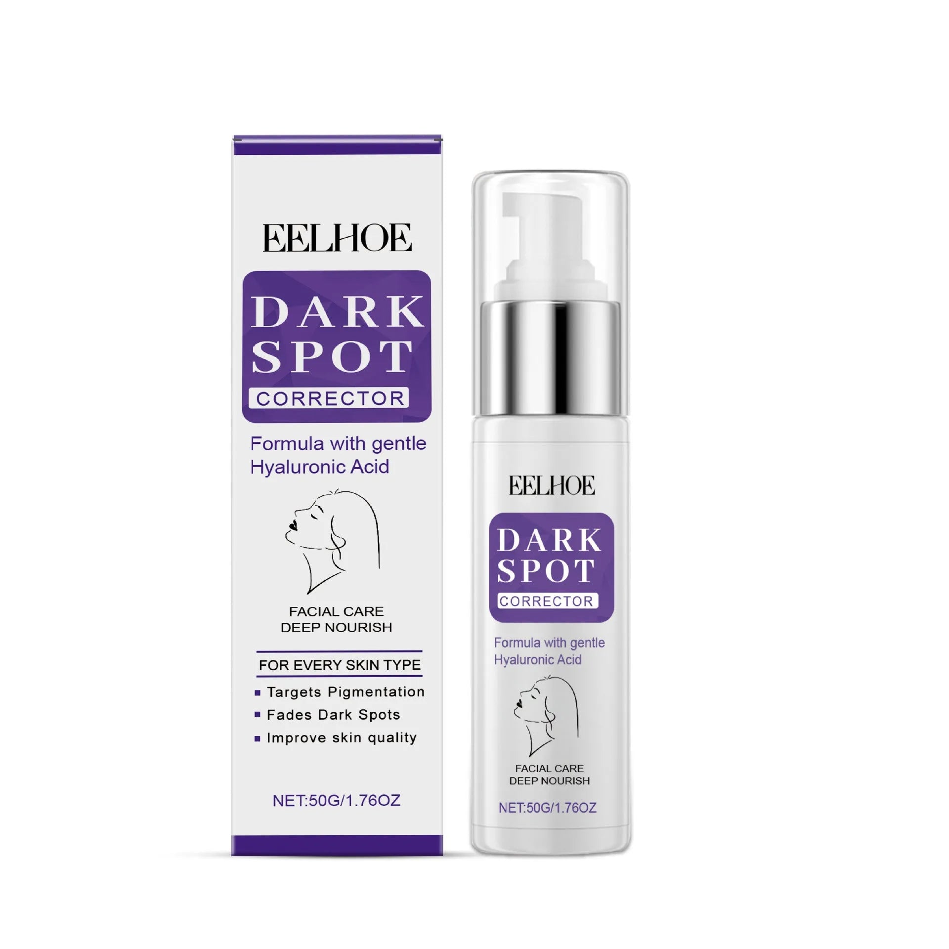 50g jar of daily moisturising cream for balancing skin hydration and minimising pores