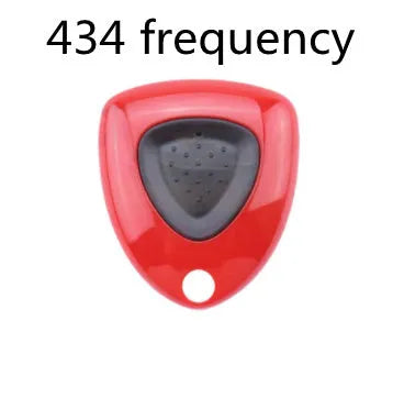 Tesla auto door remote control with aluminium alloy casing showing 315MHz frequency compatibility