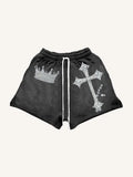 Fashion shorts in white, black, blue and pink, available in sizes M to 3XL, one pair per pack