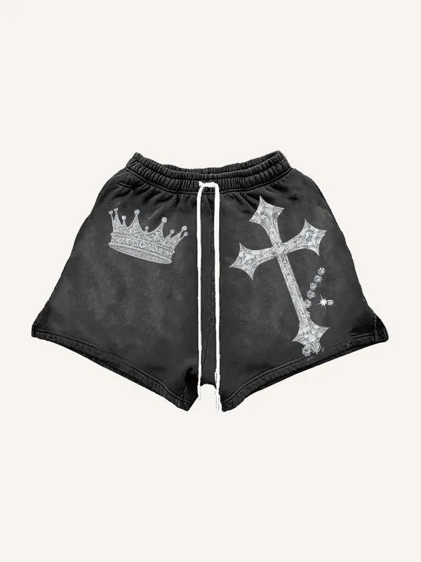 Fashion shorts in white, black, blue and pink, available in sizes M to 3XL, one pair per pack