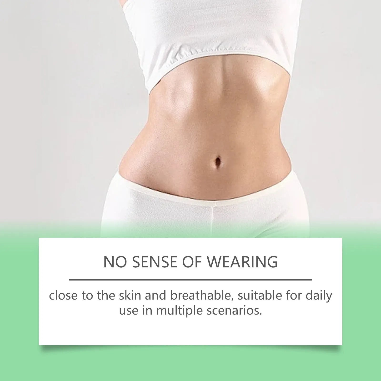 Four slimming microneedle patches with ginger and mugwort root ingredients on a backing card.