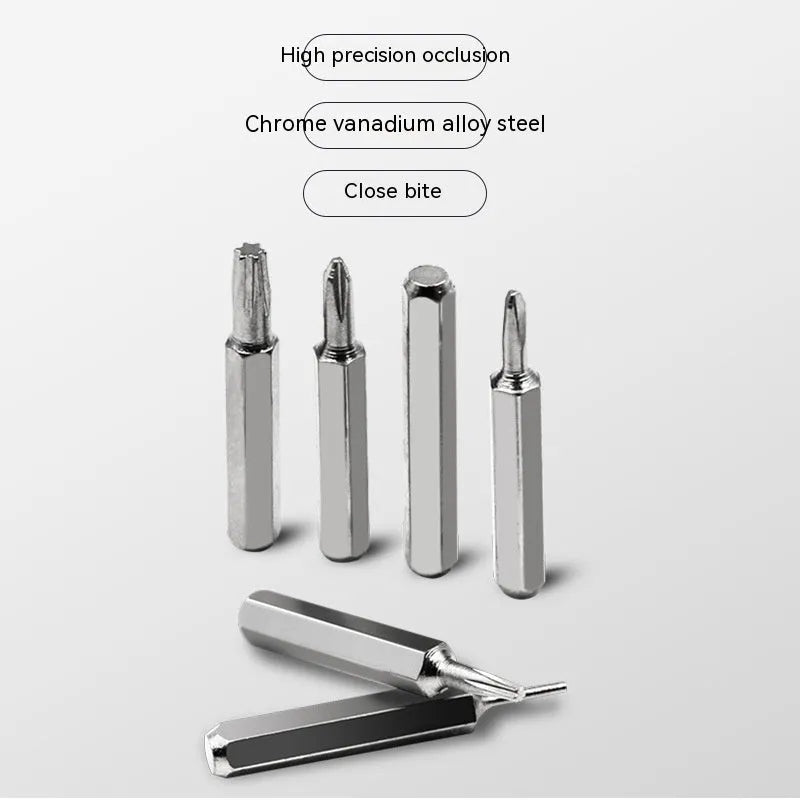 32-in-1 precision screwdriver set for electronics repair with magnetic bits in combination case