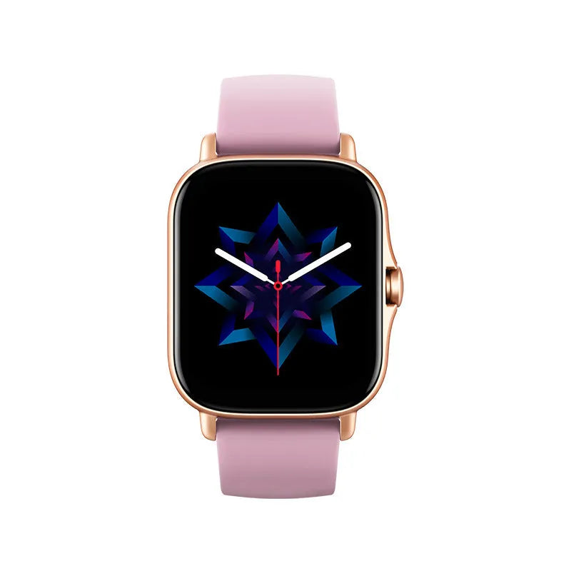 GT20 smartwatch with alloy case and silicone band showing health metrics on 1.75-inch screen