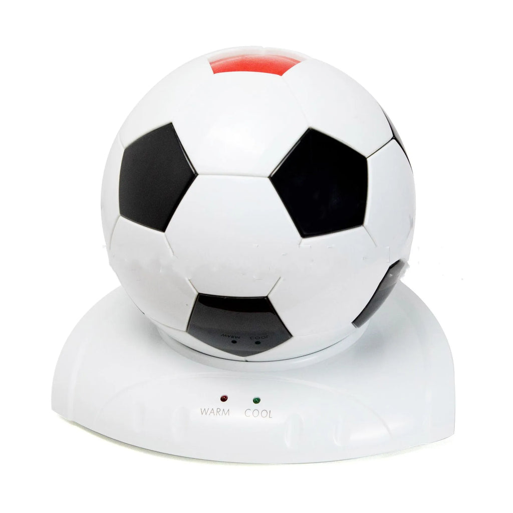 4L car refrigerator portable mini fridge black white football design 28.5x33.5x33.5cm