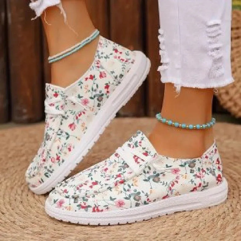 canvas women's casual pumps round toe lace-up fastening black white sizes 36-43