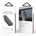 360 degree rotary magnetic adhesive car phone holder in black and grey with zinc alloy and N50 magnet