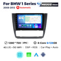 Android 9-inch touchscreen car navigation radio unit for BMW E87 dashboard