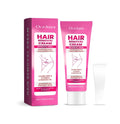 100g hair removal cream tube with shea butter, jojoba seed oil and witch hazel extract for legs, arms and underarms