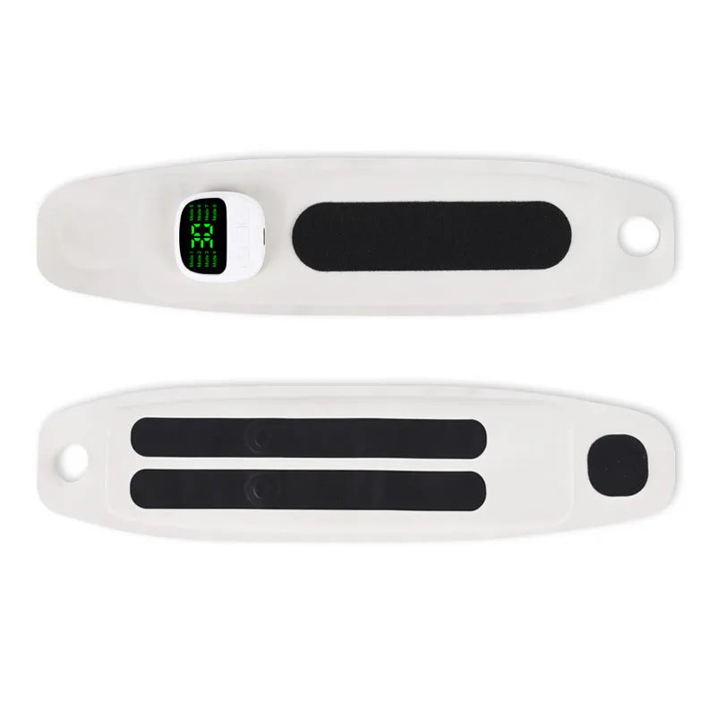 Adjustable hand massage instrument with wristbands in various colours including heated options
