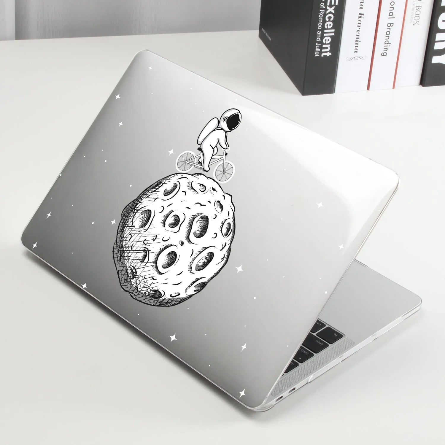 Printed hard shell cover for MacBook Air 13 with keyboard cover in black colour option