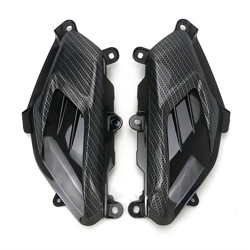Pair of carbon fibre style LED side lamps for Yamaha NMAX125 and NMAX155 scooters