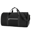 Oxford cloth sports bag in grey with expansion zip and wet dry separation compartment