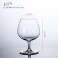 440ml low foot spirits glass with simple Nordic style, made from glass for brandy and wine