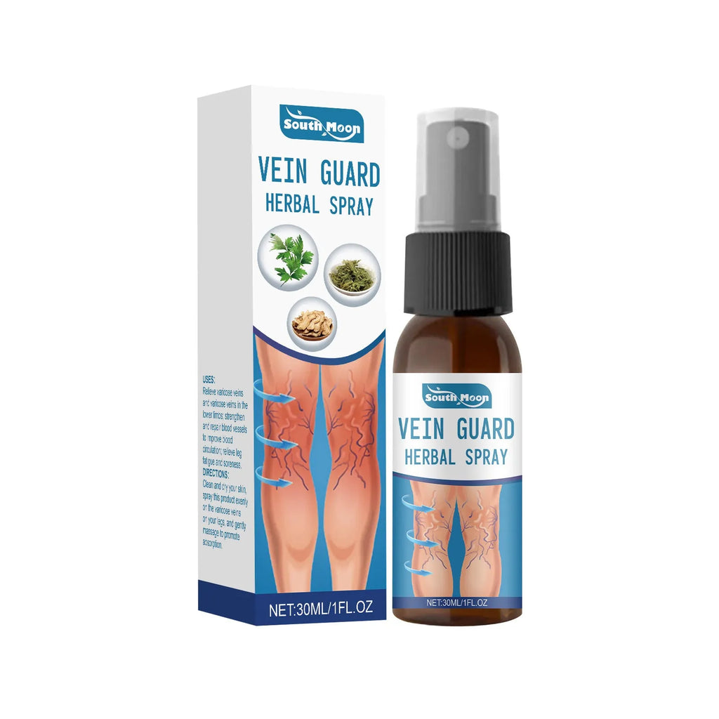 30ml herbal body care spray bottle with menthol and botanical ingredients for personal cooling application