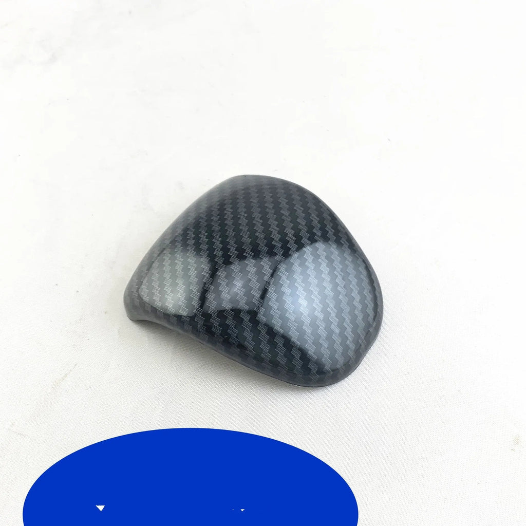 Carbon fibre finish gear shift cover for car dashboard enhancement with RunK3 styling