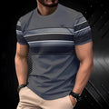 Men's loose fit casual t-shirt in polyester fabric available in multiple colours