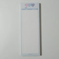 Vertical English learning notepad with double-sided printing in half-B5 size with coloured cover