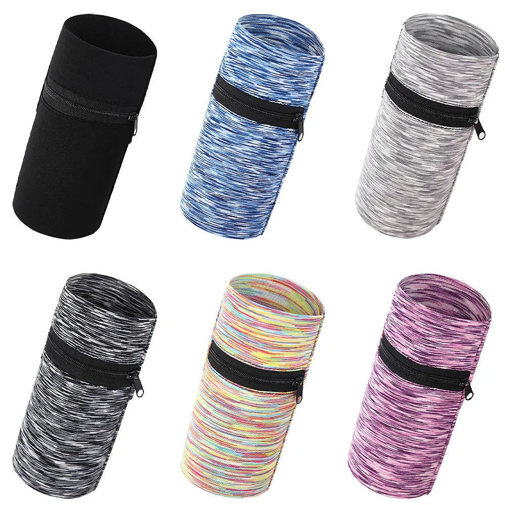 Mobile phone arm bag for sports with large capacity and adjustable strap