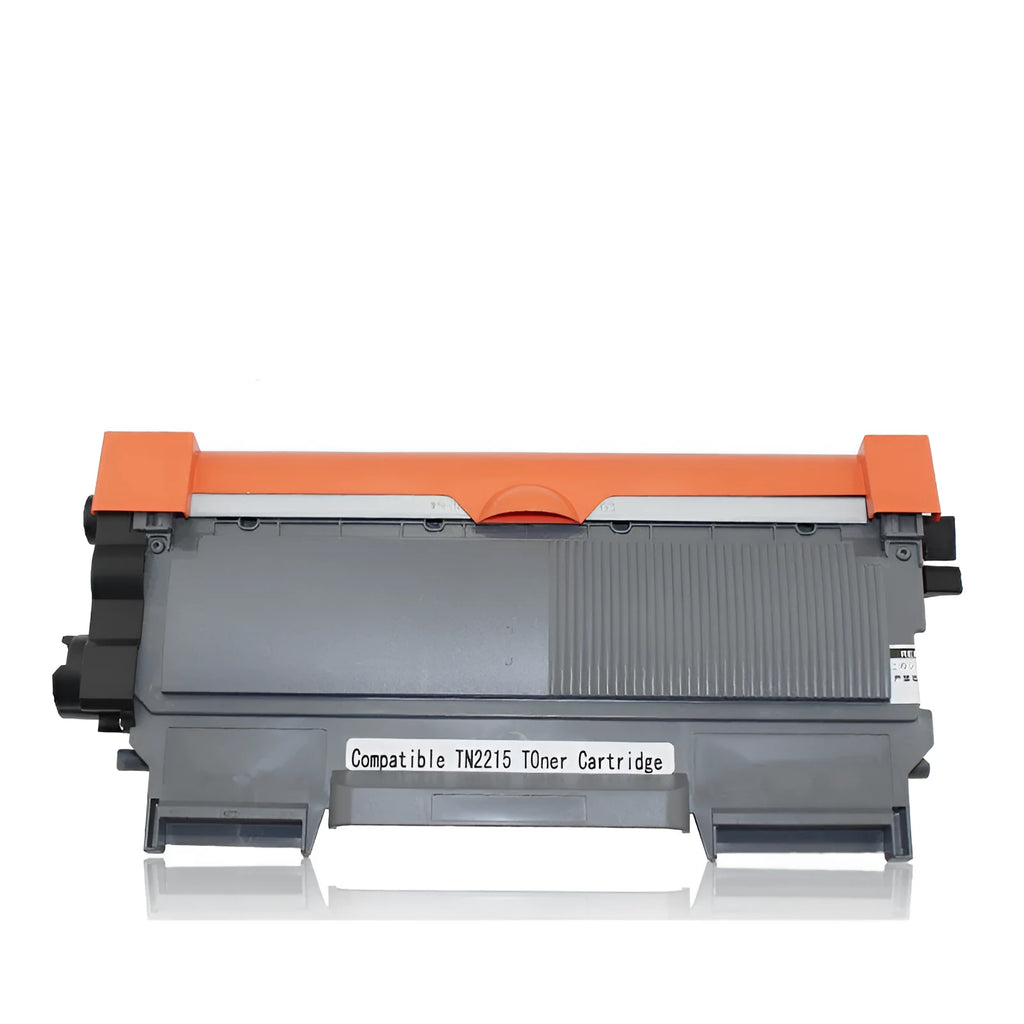 Compatible Brother TN-2215 toner cartridge for 2240D and 7360 printers, single adhesive black toner powder box