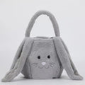 Cotton Easter bunny basket bucket headband in one size, available in white, pink, coffee, and grey colours